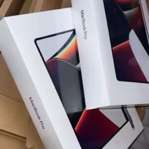 Alternative view of MacBook pro 2019 pallets