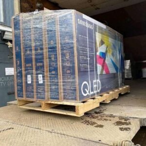 Alternative view of Samsung and LG TV pallets