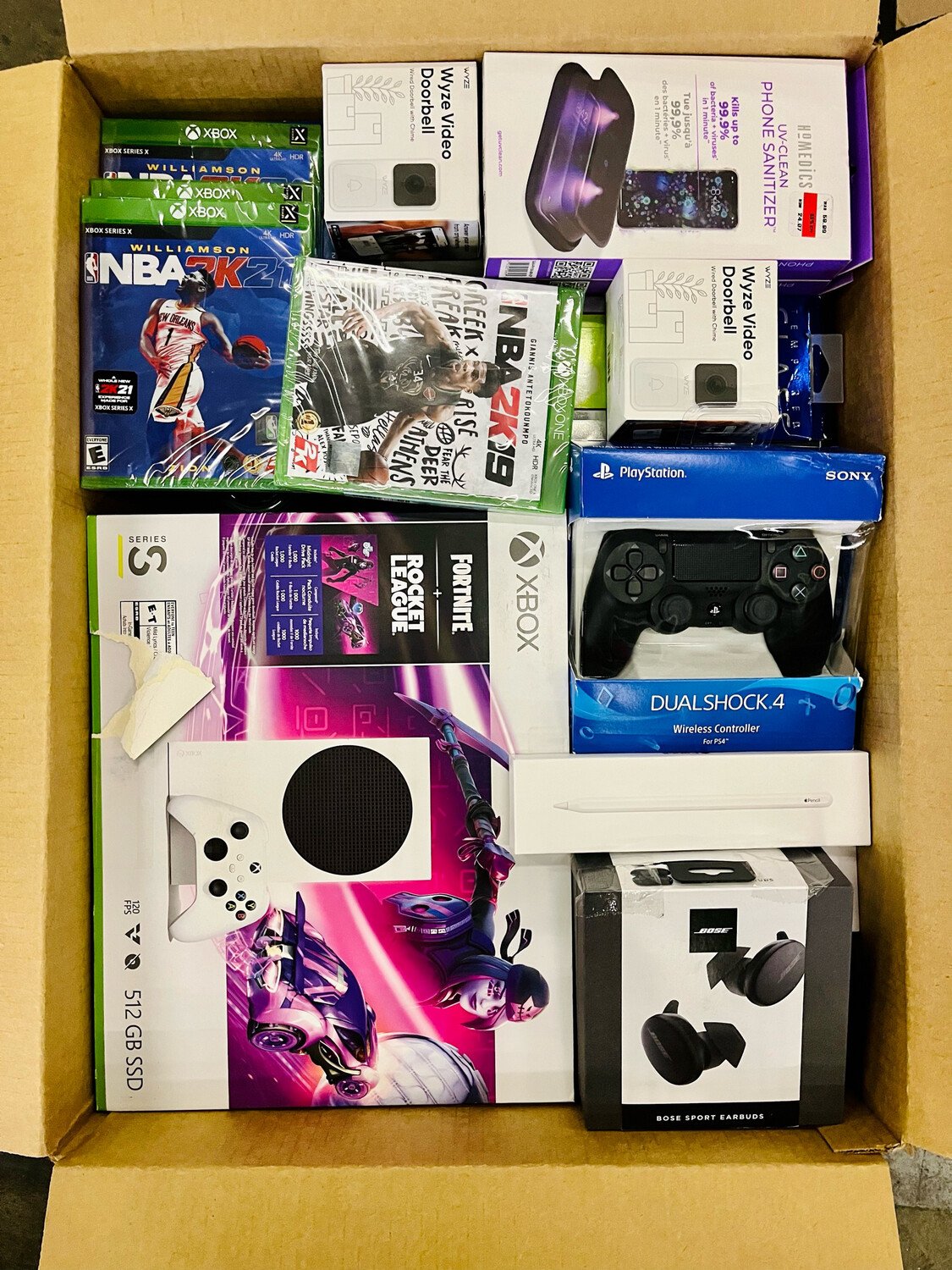 Premium Target Electronics Mystery Box pallets for sale
