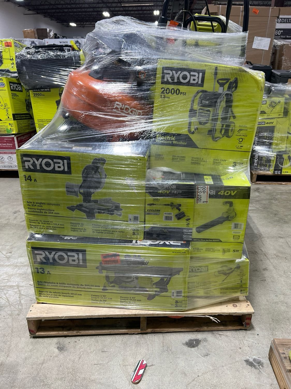 Home Depot Power Tool Pallet HDT-3333