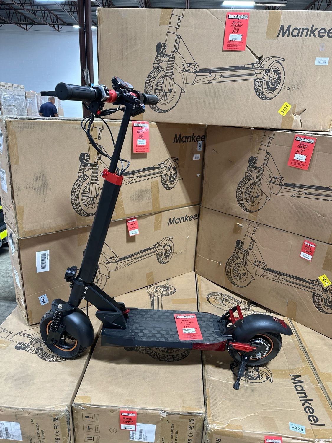 MANKEEL Electric Scooter pallets for sale