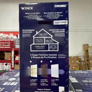 Alternative view of Winix D480TRUE HePA 3-Stage Air Purifier, Aham Verified for 480 Sq.ft.