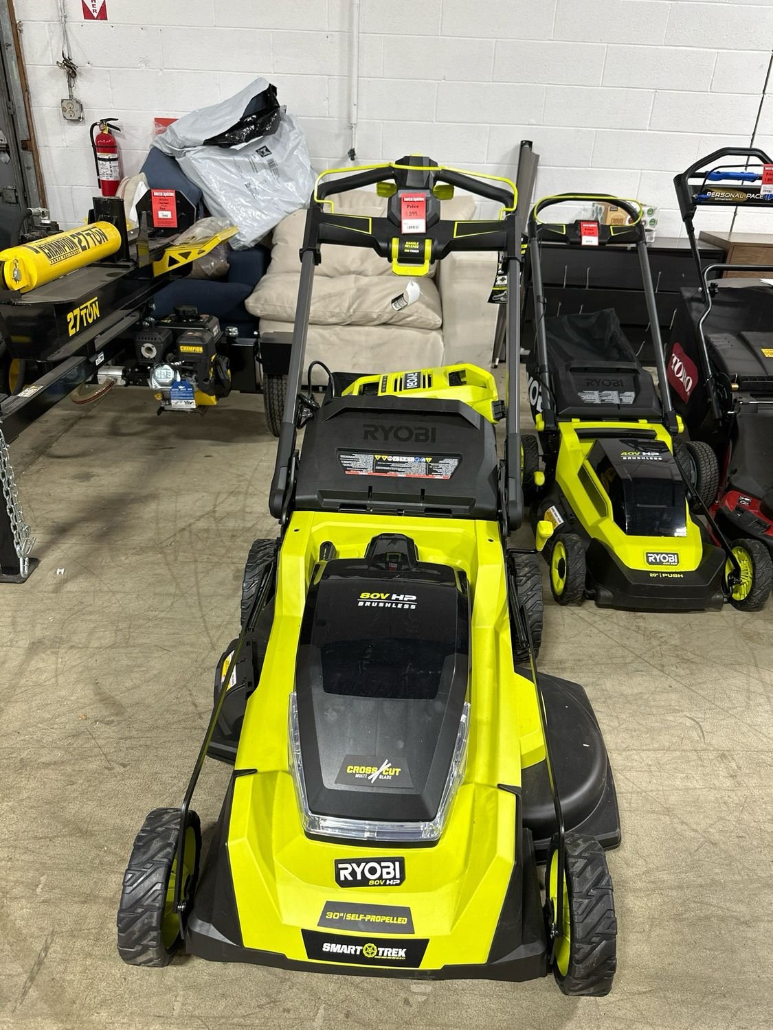 Ryobi 80V HP Whisper Series 30 inch lawn