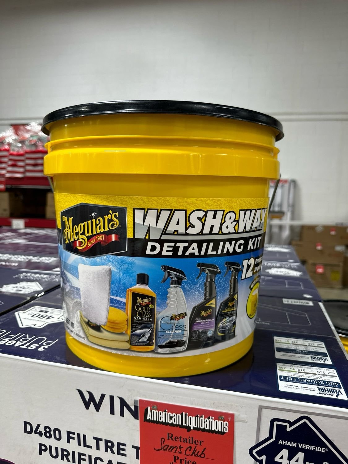 Meguiar's car wash wax detailing kit pallets for sale
